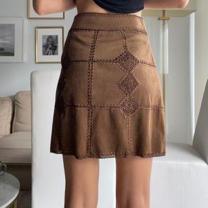 Brown skirt Zara